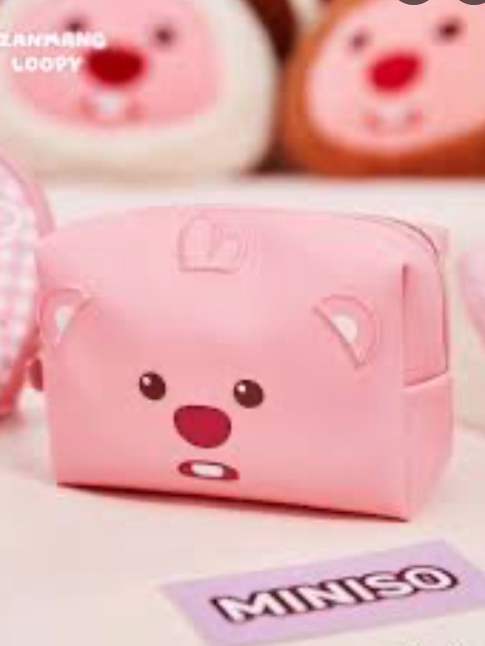 Miniso Zanmang Loopy cosmetic bag.